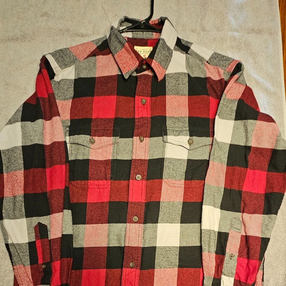 Men's button-down flannel